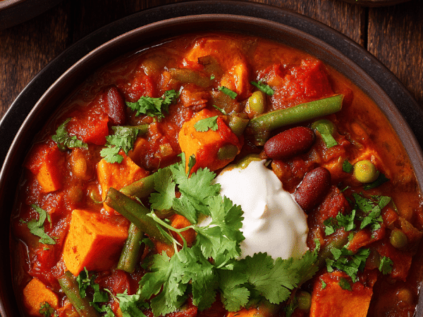 Würziges Chili Vegetarisch