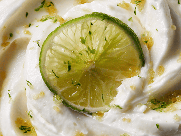 Zitronige Käse-Früchtdip